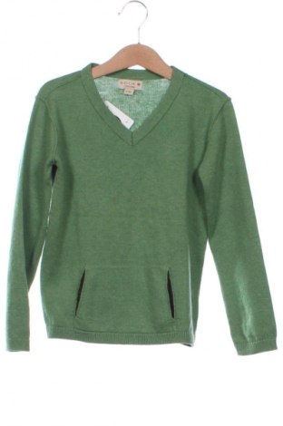 Kinderpullover B.O.C.K, Größe 5-6y/ 116-122 cm, Farbe Grün, Preis € 11,00