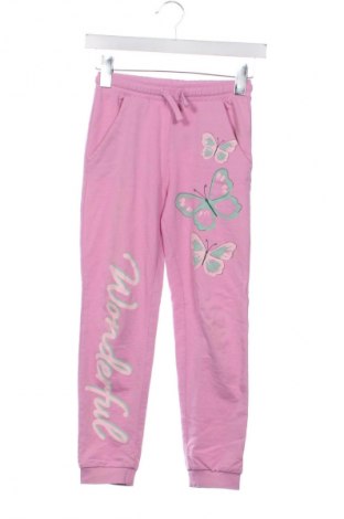 Pantaloni de trening, pentru copii Unbranded, Mărime 7-8y/ 128-134 cm, Culoare Roz, Preț 41,99 Lei