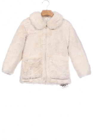 Детско яке H&M, Размер 4-5y/ 110-116 см, Цвят Екрю, Цена 29,99 лв.