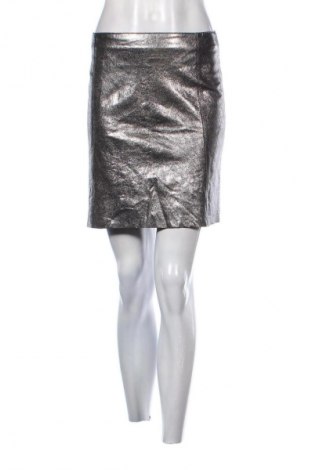 Lederrock Marc Cain, Größe S, Farbe Silber, Preis € 115,70