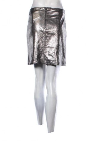 Lederrock Marc Cain, Größe S, Farbe Silber, Preis € 115,70