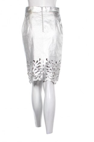 Δερμάτινη φούστα Marks & Spencer Autograph, Μέγεθος M, Χρώμα Ασημί, Τιμή 104,99 €