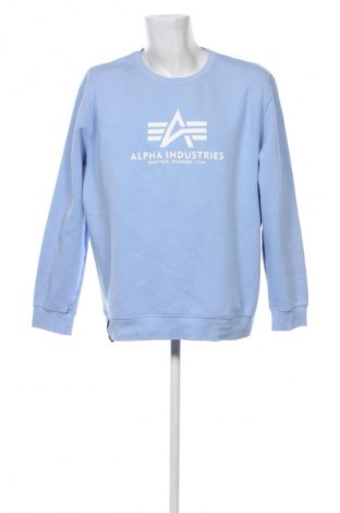 Herren Shirt Alpha Industries, Größe 3XL, Farbe Blau, Preis 37,99 €