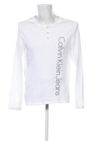 Herren Shirt Calvin Klein Jeans, Größe L, Farbe Weiß, Preis € 28,99
