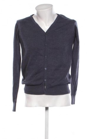 Herren Strickjacke Jack & Jones, Größe M, Farbe Blau, Preis € 20,97