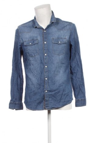 Herrenhemd Angelo Litrico, Größe M, Farbe Blau, Preis € 18,99
