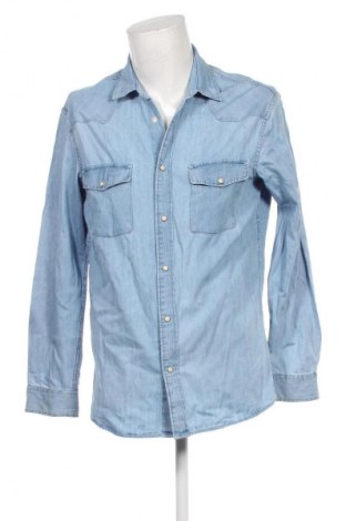 Cămașă de bărbați H&M L.O.G.G., Mărime XL, Culoare Albastru, Preț 74,00 Lei