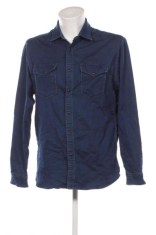 Ανδρικό πουκάμισο Jack & Jones, Μέγεθος XL, Χρώμα Μπλέ, Τιμή 9,99 €