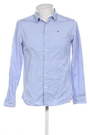 Herrenhemd Tommy Jeans, Größe M, Farbe Blau, Preis € 42,97