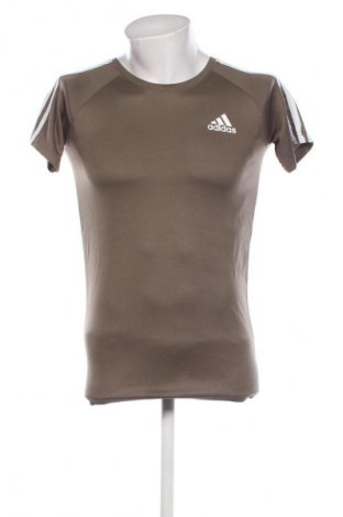 Herren T-Shirt Adidas, Größe S, Farbe Grün, Preis € 18,99