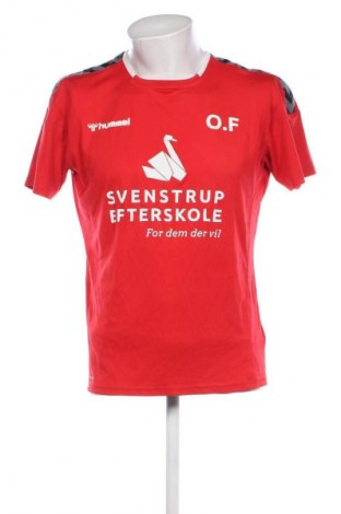 Herren T-Shirt Hummel, Größe M, Farbe Rot, Preis € 10,24