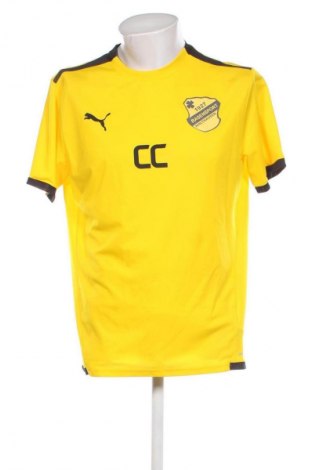 Męski T-shirt PUMA, Rozmiar L, Kolor Żółty, Cena 134,83 zł