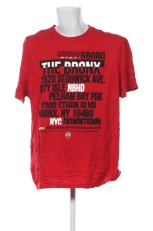 Herren T-Shirt Primark, Größe 3XL, Farbe Rot, Preis € 13,99