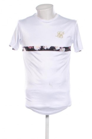 Herren T-Shirt SikSilk, Größe S, Farbe Weiß, Preis € 10,99
