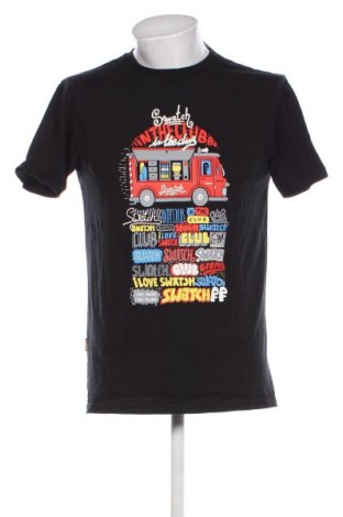 Męski T-shirt Swatch, Rozmiar XL, Kolor Czarny, Cena 43,68 zł