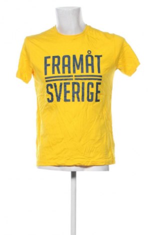 Męski T-shirt Unbranded, Rozmiar M, Kolor Żółty, Cena 21,99 zł