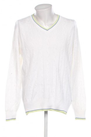 Herrenpullover Tom Tailor, Größe XL, Farbe Weiß, Preis € 33,99