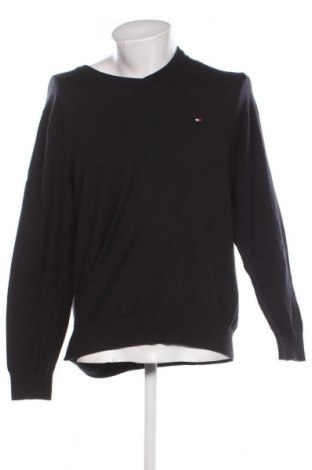 Мъжки пуловер Tommy Hilfiger, Размер L, Цвят Черен, Цена 54,99 лв.