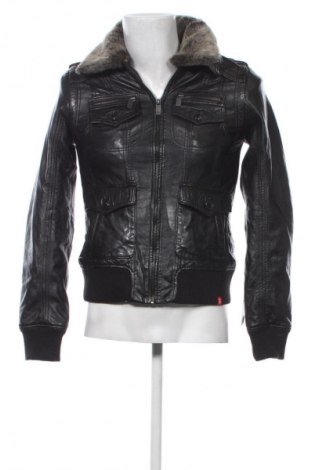 Herren Lederjacke Edc By Esprit, Größe S, Farbe Schwarz, Preis € 167,00