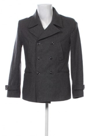 Мъжко палто H&M, Размер XL, Цвят Сив, Цена 95,99 лв.