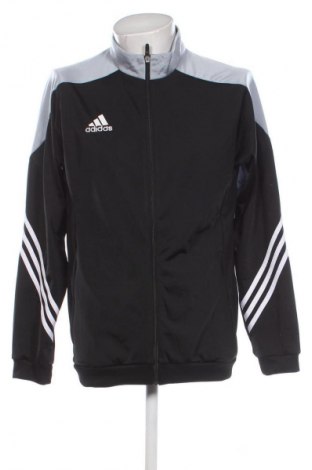 Ανδρική αθλητική ζακέτα Adidas, Μέγεθος L, Χρώμα Μαύρο, Τιμή 27,99 €