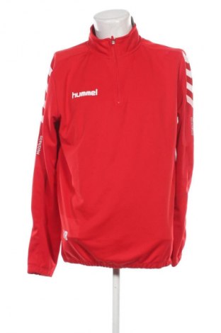 Bluză trening de bărbați Hummel, Mărime XL, Culoare Roșu, Preț 133,99 Lei
