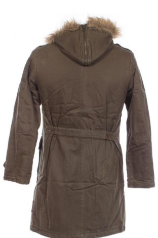 Herrenjacke Sherpa, Größe M, Farbe Grün, Preis € 52,69