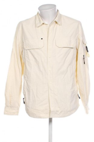 Herrenjacke Zara, Größe L, Farbe Ecru, Preis € 20,92