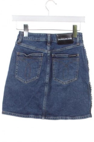 Rock Calvin Klein Jeans, Größe XS, Farbe Blau, Preis 46,99 €