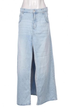 Fustă Pull&Bear, Mărime M, Culoare Albastru, Preț 73,36 Lei