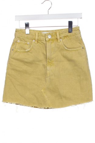Sukňa Zara, Veľkosť XS, Farba Žltá, Cena  6,95 €