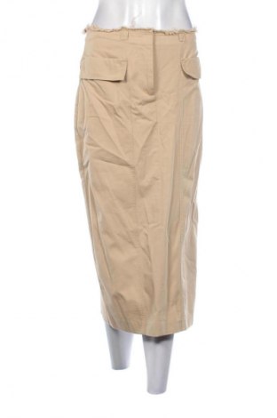 Fustă Zara, Mărime M, Culoare Bej, Preț 69,00 Lei