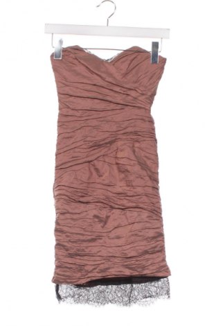 Kleid BCBG Max Azria, Größe XXS, Farbe Braun, Preis 50,99 €