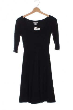 Рокля H&M, Размер XS, Цвят Черен, Цена 15,99 лв.