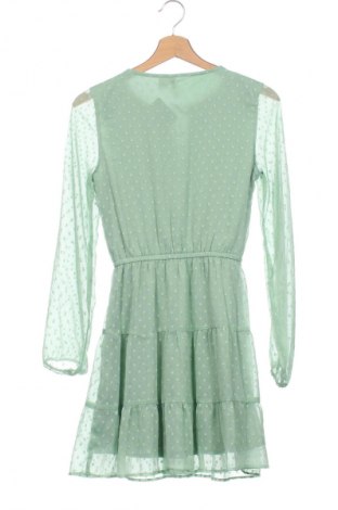Рокля H&M Divided, Размер XXS, Цвят Зелен, Цена 15,99 лв.