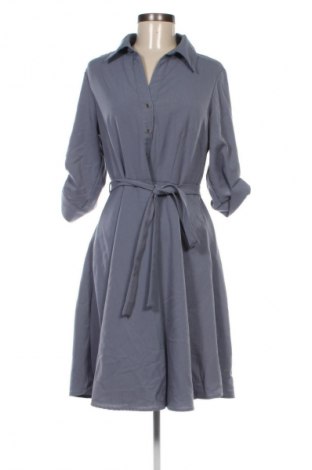 Kleid Sharagano, Größe L, Farbe Grau, Preis 30,18 €