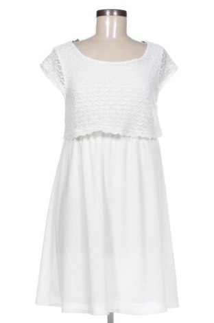 Kleid Tom Tailor, Größe M, Farbe Weiß, Preis 25,00 €