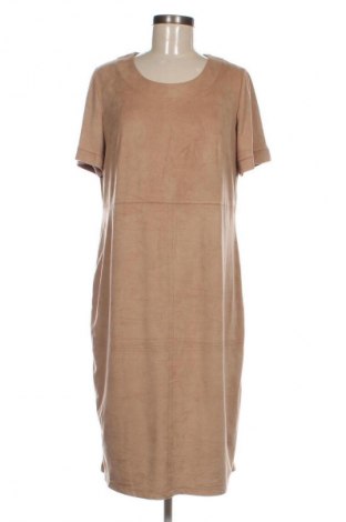 Sukienka Unbranded, Rozmiar L, Kolor Beżowy, Cena 57,99 zł