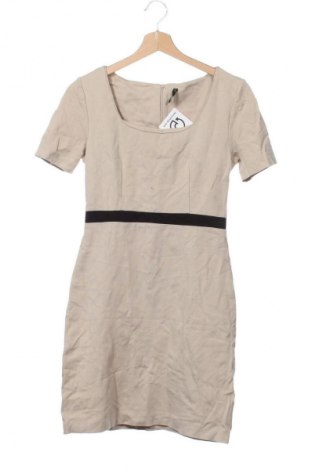 Kleid United Colors Of Benetton, Größe XS, Farbe Beige, Preis 15,99 €
