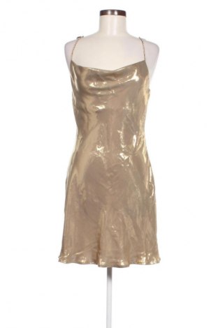 Kleid Zara, Größe M, Farbe Golden, Preis 39,39 €