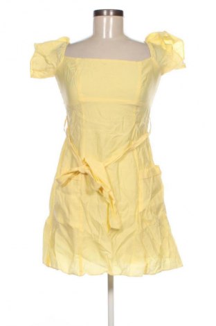 Kleid Zara, Größe L, Farbe Gelb, Preis 13,84 €