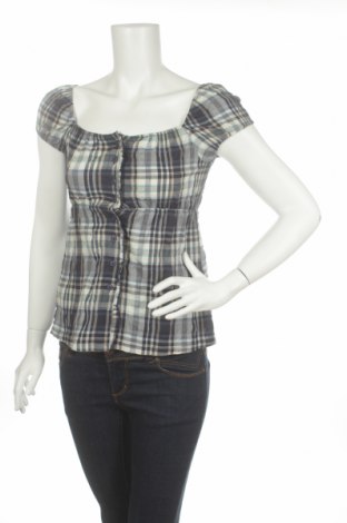 Γυναικείο πουκάμισο La Fee Maraboutee, Μέγεθος S, Χρώμα Μπλέ, Τιμή 20,41 €