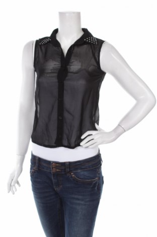 Γυναικείο πουκάμισο D-Xel, Μέγεθος M, Χρώμα Μαύρο, Τιμή 9,28 €