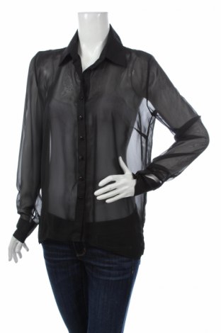 Γυναικείο πουκάμισο, Μέγεθος M, Χρώμα Μαύρο, Τιμή 22,68 €