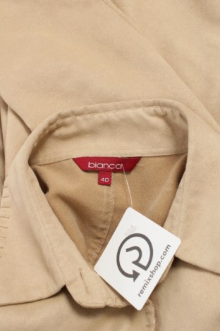 Γυναικείο πουκάμισο Bianca, Μέγεθος L, Χρώμα  Μπέζ, Τιμή 18,04 €