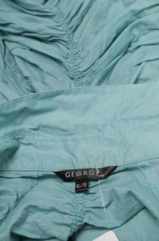 Γυναικείο πουκάμισο George, Μέγεθος XL, Χρώμα Μπλέ, Τιμή 12,37 €