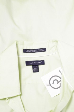Γυναικείο πουκάμισο Lands' End, Μέγεθος L, Χρώμα Πράσινο, Τιμή 15,46 €