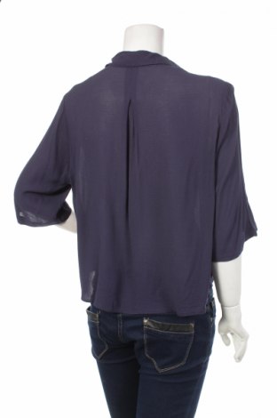 Γυναικείο πουκάμισο Mango, Μέγεθος M, Χρώμα Μπλέ, Τιμή 21,13 €