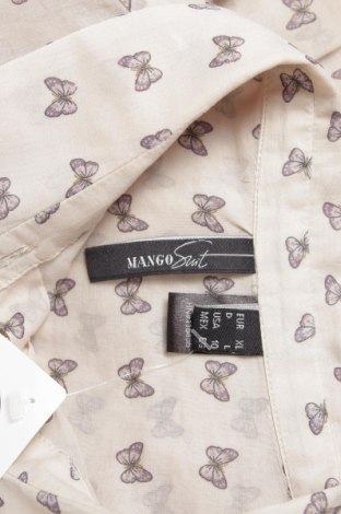Γυναικείο πουκάμισο Mango, Μέγεθος XL, Χρώμα  Μπέζ, Τιμή 18,04 €