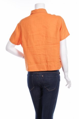 Γυναικείο πουκάμισο Vera Varelli, Μέγεθος L, Χρώμα Πορτοκαλί, Τιμή 11,86 €
